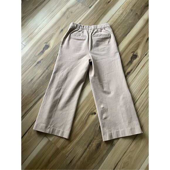 Isaac Mizrahi Live! Stretch Pink Culotte Pants w/ Button Size 2 - Picture 8 of 11